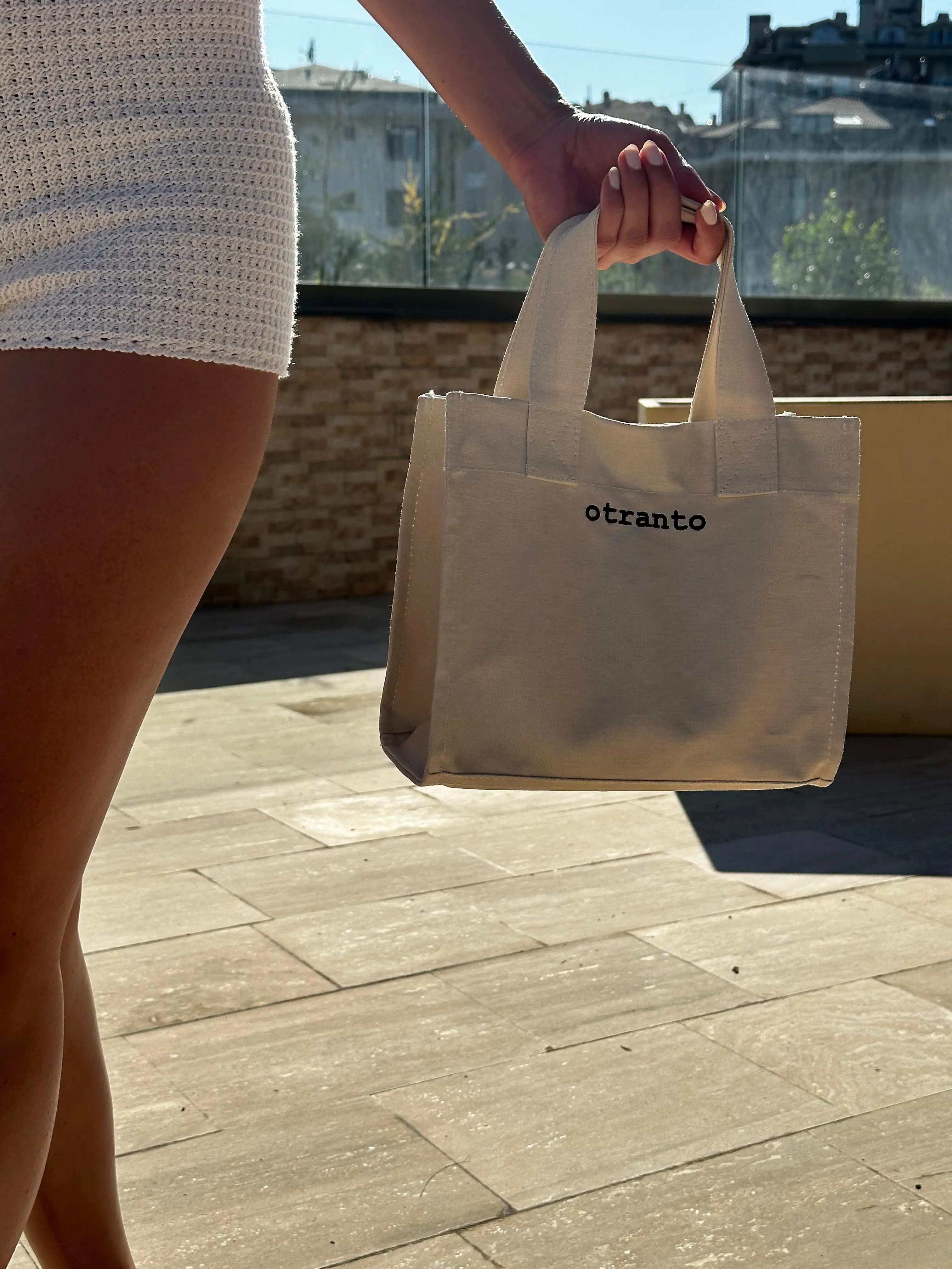 Otranto Mumlu Kanvas Çanta Modelleri